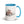 Massey Ferguson 1200 Pencil Sketch | 15 oz Mug with Color Inside - Blue