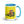Massey Ferguson 1200 Pop Art | 15 oz Mug with Color Inside - Blue
