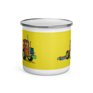 Massey Ferguson 1200 Pop Art | Enamel Mug - view 2