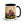 Massey Ferguson 1200 Splash Art | 15 oz Mug with Color Inside - Black