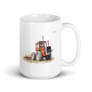 Massey Ferguson 1200 Watercolor | White Glossy Mug