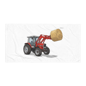 Massey Ferguson 3070 Autotronic Illustration | Beach Towel
