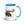 Massey Ferguson 3070 Autotronic Illustration | 15 oz Mug with Color Inside - Blue