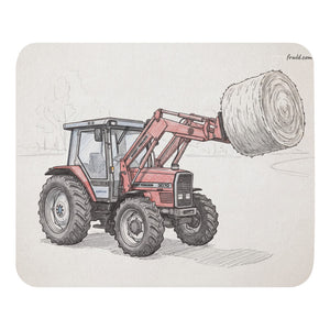 Massey Ferguson 3070 Autotronic Pencil Sketch | Mouse Mat