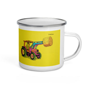 Massey Ferguson 3070 Autotronic Pop Art | Enamel Mug