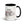 Massey Ferguson 375 Pencil Sketch | 15 oz Mug with Color Inside - Black