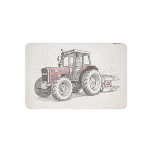Massey Ferguson 375 Pencil Sketch | Sherpa Blanket 37″×57″