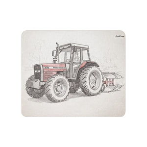 Massey Ferguson 375 Pencil Sketch | Sherpa Blanket 50″×60″