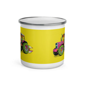 Massey Ferguson 375 Pop Art | Enamel Mug - view 2