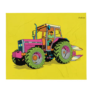 Massey Ferguson 375 Pop Art | Throw Blanket