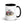 Massey Ferguson 375 Watercolor | 15 oz Mug with Color Inside - Black