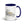 Massey Ferguson 50E Pencil Sketch | 15 oz Mug with Color Inside - Dark Blue