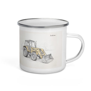 Massey Ferguson 50E Pencil Sketch | Enamel Mug