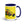 Massey Ferguson 50E Pop Art | 15 oz Mug with Color Inside - Dark Blue