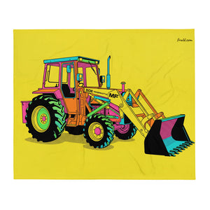 Massey Ferguson 50E Pop Art | Throw Blanket