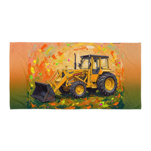 Massey Ferguson 50E Splash Art | Beach Towel