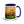 Massey Ferguson 50E Splash Art | 15 oz Mug with Color Inside - Dark Blue
