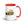 Massey Ferguson 50E Watercolor | 15 oz Mug with Color Inside - Red