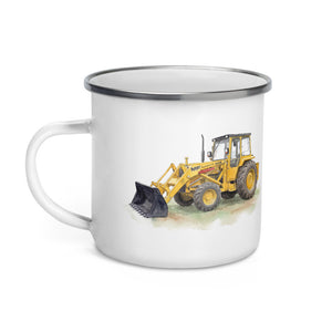 Massey Ferguson 50E Watercolor | Enamel Mug - view 3