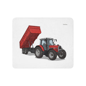 Massey Ferguson 6180 Illustration | Sherpa Blanket 50″×60″