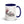 Massey Ferguson 6180 Pencil Sketch | 15 oz Mug with Color Inside - Dark Blue