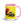 Massey Ferguson 6180 Pop Art | 15 oz Mug with Color Inside - Pink