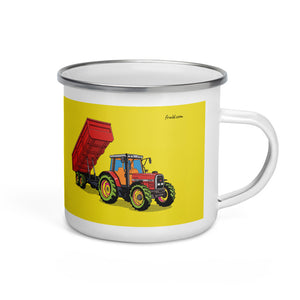 Massey Ferguson 6180 Pop Art | Enamel Mug