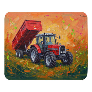 Massey Ferguson 6180 Splash Art | Mouse Mat