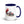 Massey Ferguson 6180 Watercolor | 15 oz Mug with Color Inside - Dark Blue