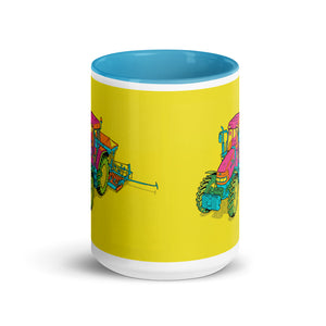 McCormick MC115 Pop Art | 15 oz Mug with Color Inside - side view