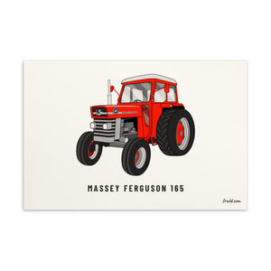 Furrow and Fields Postcard 4″×6″ Massey Ferguson 165 | Postcard Quality Farmers Merch