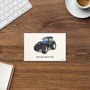 Furrow and Fields Postcard 4″×6″ New Holland TM 155 | Postcard Quality Farmers Merch
