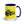 Furrow & Fields Dark Blue Renault Atles 926 RZ Pop Art | 15 oz Mug with Color Inside Quality Farmers Merch