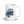 Furrow & Fields 11 oz Ford 4600 Watercolor (Side) | White Glossy Mug Quality Farmers Merch