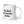 Furrow & Fields 20 oz Fuelled by Tractor Noise | White Glossy Mug Quality Farmers Merch