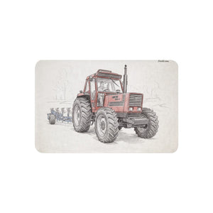 Furrow & Fields 37″×57″ Fiat 1880 Pencil Sketch | Sherpa Blanket Quality Farmers Merch