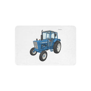 Furrow & Fields 37″×57″ Ford 4600 Cartoon (Side) | Sherpa Blanket Quality Farmers Merch
