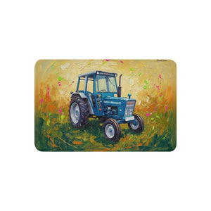 Furrow & Fields 37″×57″ Ford 4600 Splash Art | Sherpa Blanket Quality Farmers Merch