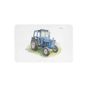 Furrow & Fields 37″×57″ Ford 4600 Watercolor | Sherpa Blanket Quality Farmers Merch