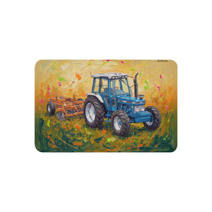 Furrow & Fields 37″×57″ Ford 7810 Generation III Splash Art | Sherpa Blanket Quality Farmers Merch