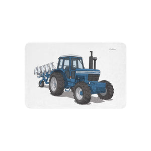 Furrow & Fields 37″×57″ Ford 9700 Illustration | Sherpa Blanket Quality Farmers Merch