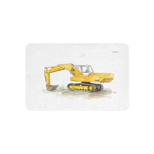 Furrow & Fields 37″×57″ JCB 806 Watercolor | Sherpa Blanket Quality Farmers Merch