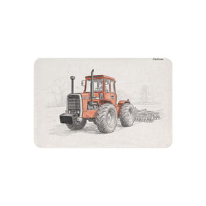 Furrow & Fields 37″×57″ Massey Ferguson 1200 Pencil Sketch | Sherpa Blanket Quality Farmers Merch