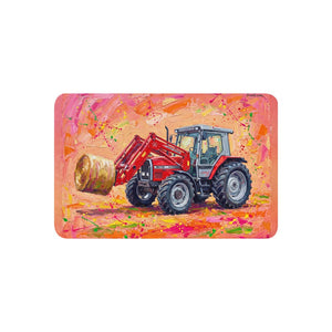 Furrow & Fields 37″×57″ Massey Ferguson 3070 Autotronic Splash Art | Sherpa Blanket Quality Farmers Merch