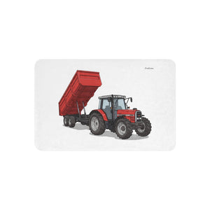 Furrow & Fields 37″×57″ Massey Ferguson 6180 Illustration | Sherpa Blanket Quality Farmers Merch