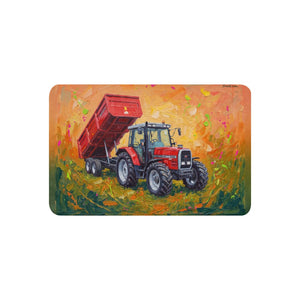 Furrow & Fields 37″×57″ Massey Ferguson 6180 Splash Art | Sherpa Blanket Quality Farmers Merch
