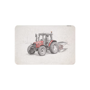 Furrow & Fields 37″×57″ Massey Ferguson 6255 Pencil Sketch | Sherpa Blanket Quality Farmers Merch