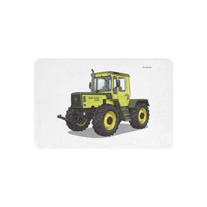 Furrow & Fields 37″×57″ Mercedes-Benz MB-trac 1100 Illustration | Sherpa Blanket Quality Farmers Merch