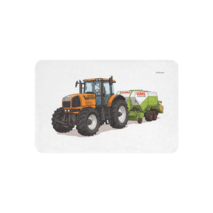 Furrow & Fields 37″×57″ Renault Atles 926 RZ Illustration | Sherpa Blanket Quality Farmers Merch