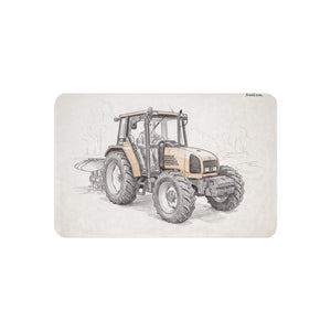 Furrow & Fields 37″×57″ Renault Ceres 340X Pencil Sketch | Sherpa Blanket Quality Farmers Merch